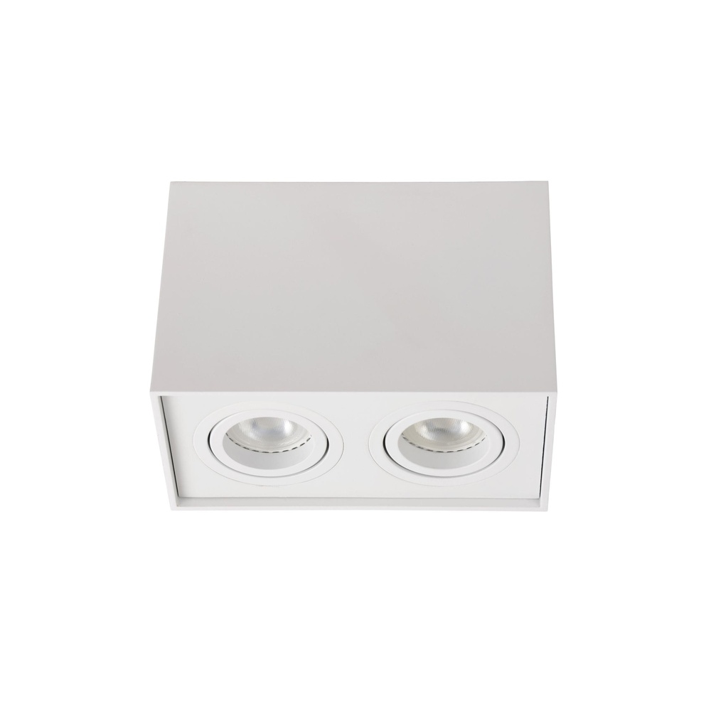 Lucide Opbouw plafondspotTube rechthoek wit - 22953/02/31